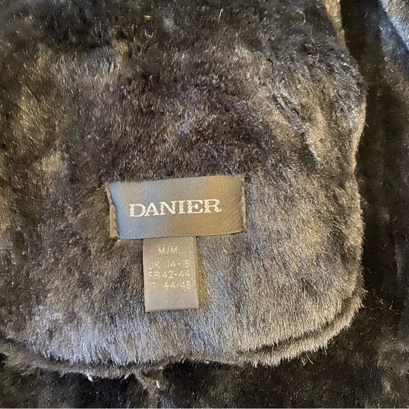 DANIER leather, brushed suede Sherpa style jacket - Picture 6 of 6